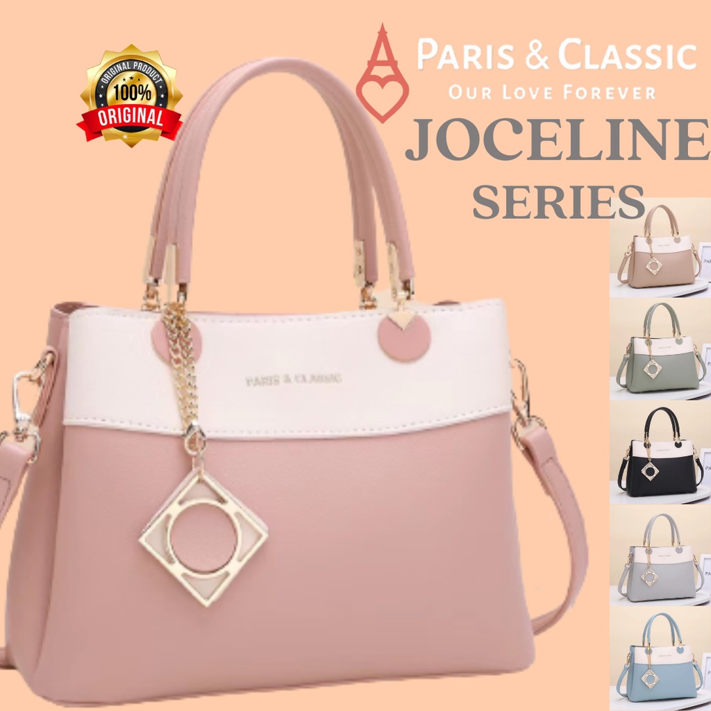 Paris Classic Tas Wanita Fashion Import Terbaru Hand Bag Top Handle Bag Sling Bag Wanita Tas Kerja Ukuran Sedang [PC3015]