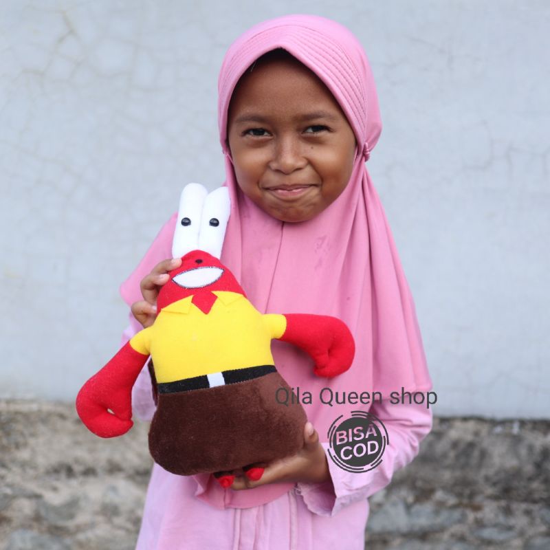 boneka Mr CRAB Teman spongebob 30CM