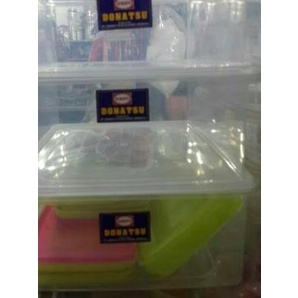 ♝ kotak donat / kotak plastik kue / SHINPO besar kotak donat ☉