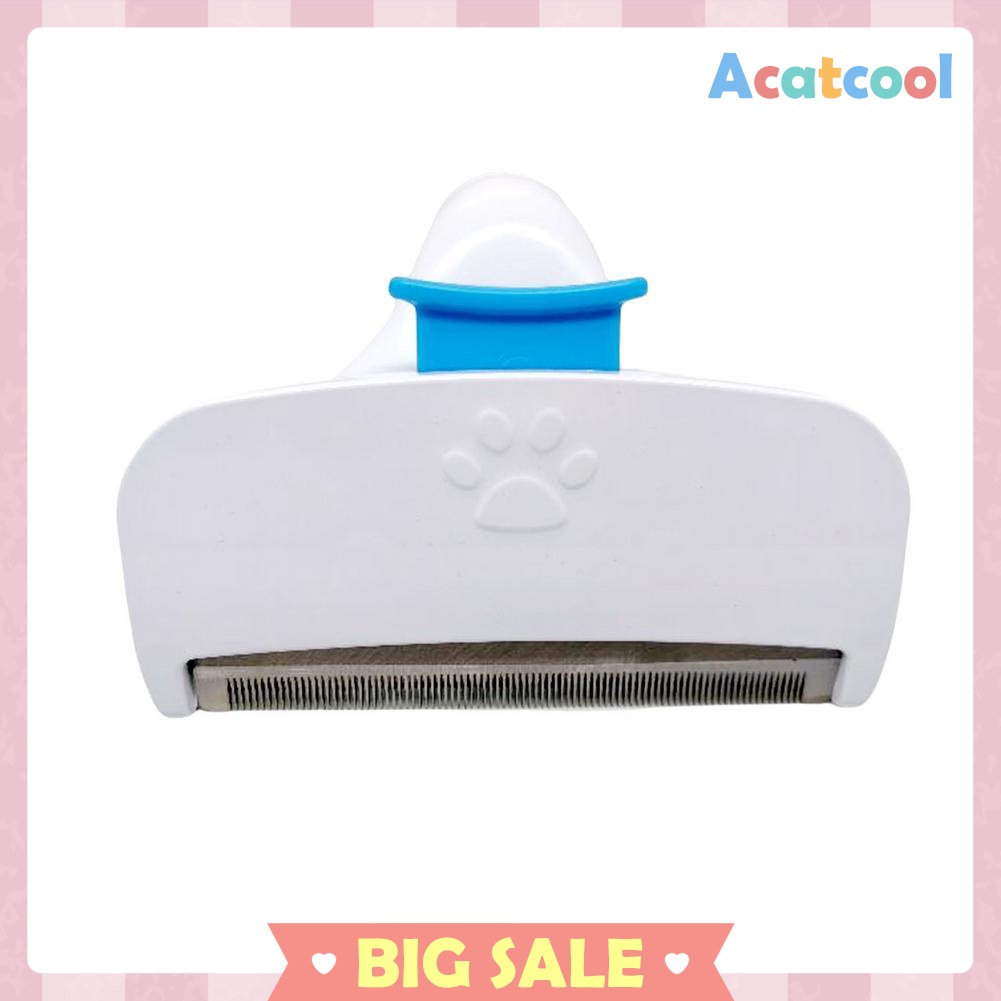 Plastic Hair Removal Comb Dogs Cat Detangler Fur Trimming Dematting Brush