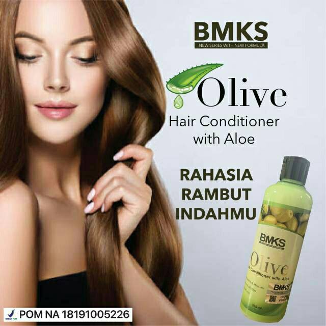[COD] Kondisoner Zaitun Penumbuh Rambut | Menebalkan Menyuburkan dalam 10 Hari | BMKS Olive