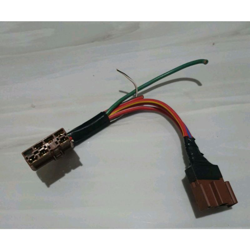 Soket socket konektor ecm ecu regulator kiprok kiprox acg starter pin 7 original honda fi new beat p