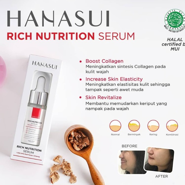 HANASUI RICH NUTRITION SERUM 25ML