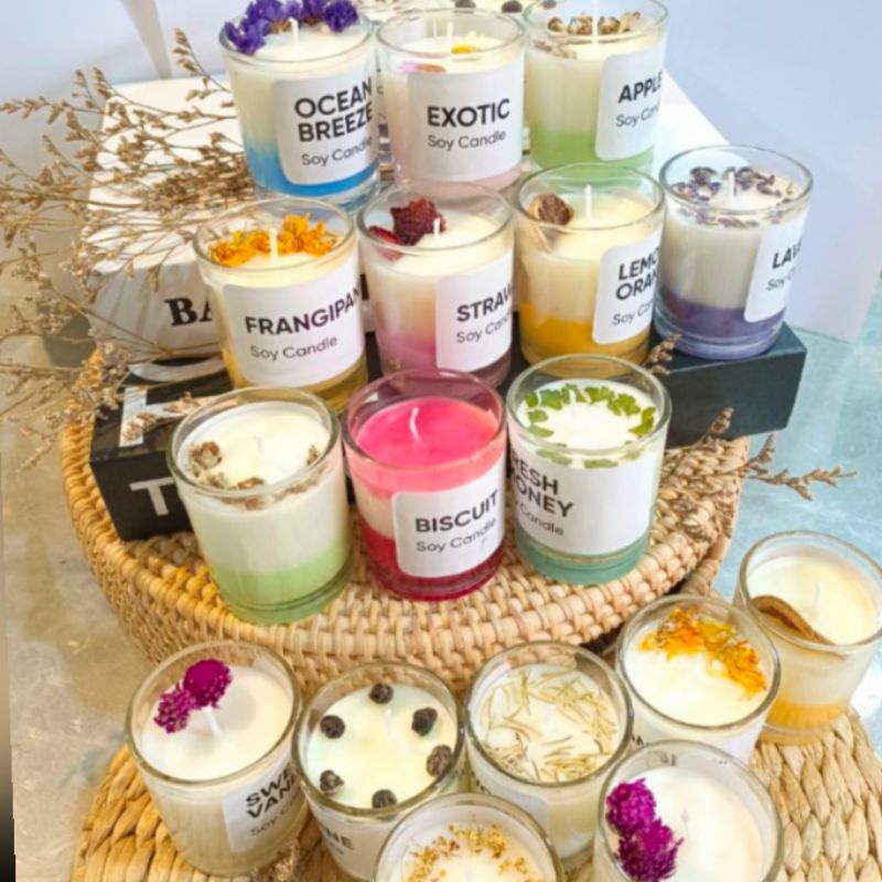 lilin aromaterapi/lilin/candle aromaterapi/soy scented wax/soy wax/lilin premium
