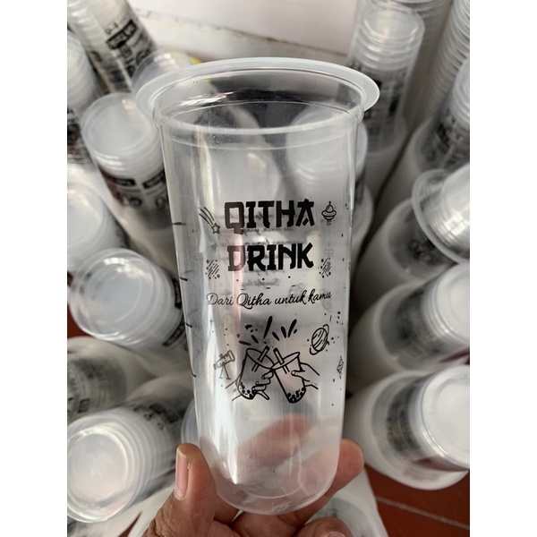 SABLON CUP OVAL SJP 22oz SLIM