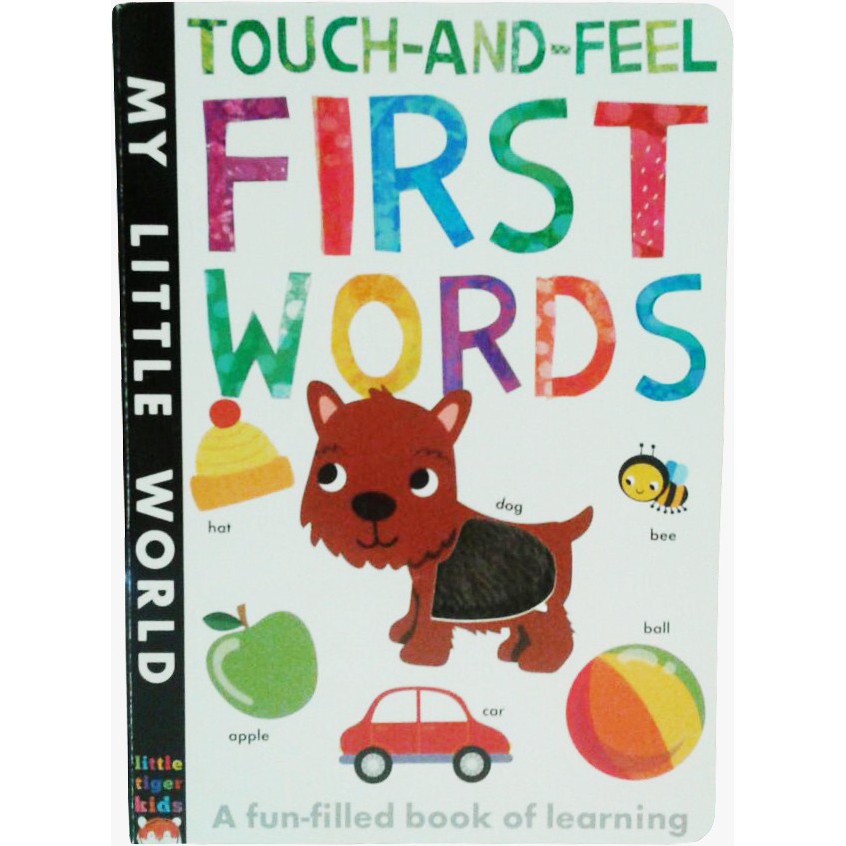 Touch-And-Feel FIRST WORDS a Fun Filled Book of Learning book