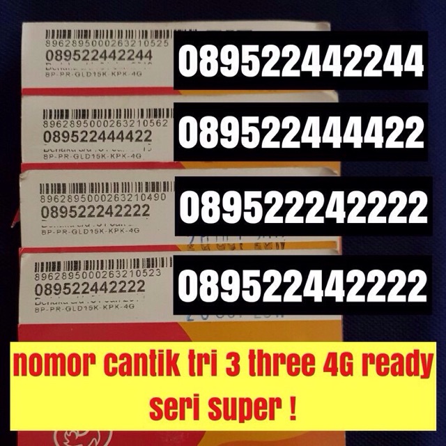 Nomor Three cantik