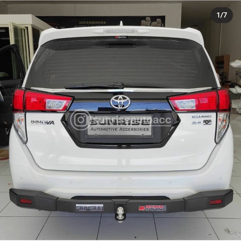 Towing belakang Rhino bumper pengaman belakang besi towing bar innova lama new innova grand innova i