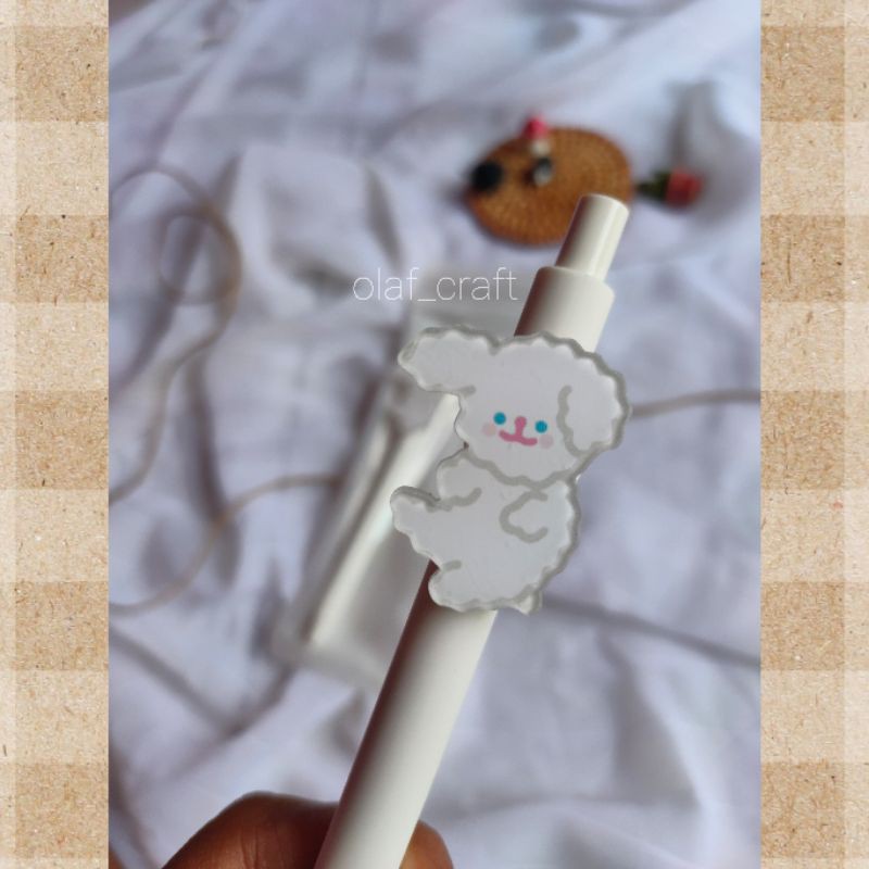 

Pulpen Anak Anjing / Pulpen Putih / Pulpen Bergaya Korea