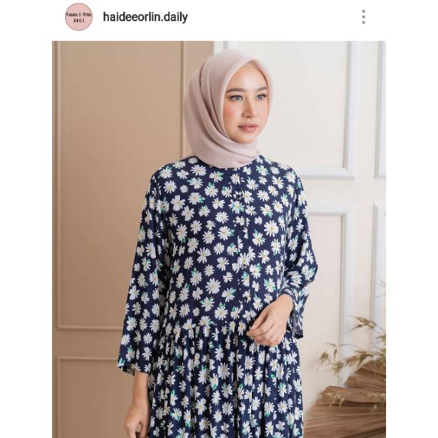 Daisy Midi Dress By Haidee Orlin