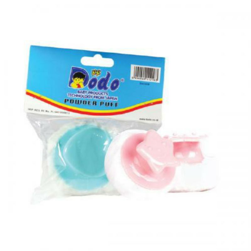 Dodo| Reliable| Ninio| Tepukan Bedak Puff | Handle Bayi | Puff Bedak Kiddy |Tepukan Bedak Bayi Kiddy Lembut| Puff Pita dan Pegangan