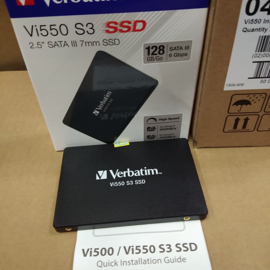 VI550 SSD Verbatim SC128GB Vi550 S3 SATA III 2.5 Inch