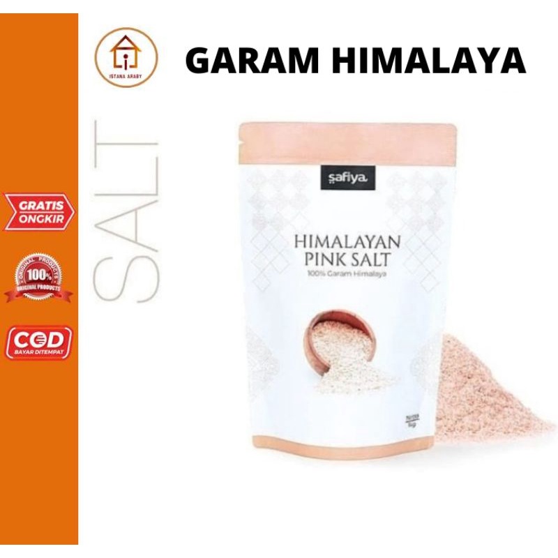 

GARAM HIMALAYA 1KG/TERLARIS/GARAM KESEHATAN ALAMI