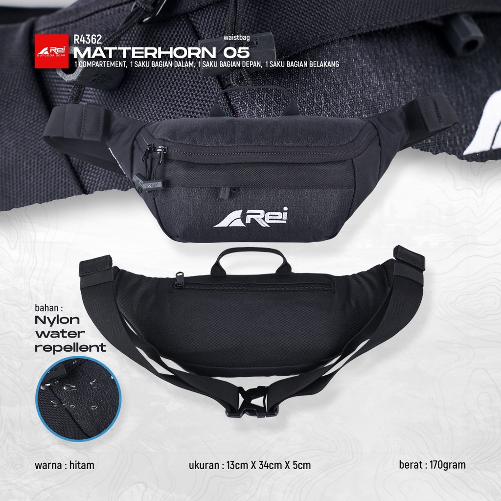 WAIST BAG AREI MATTERHORN 05