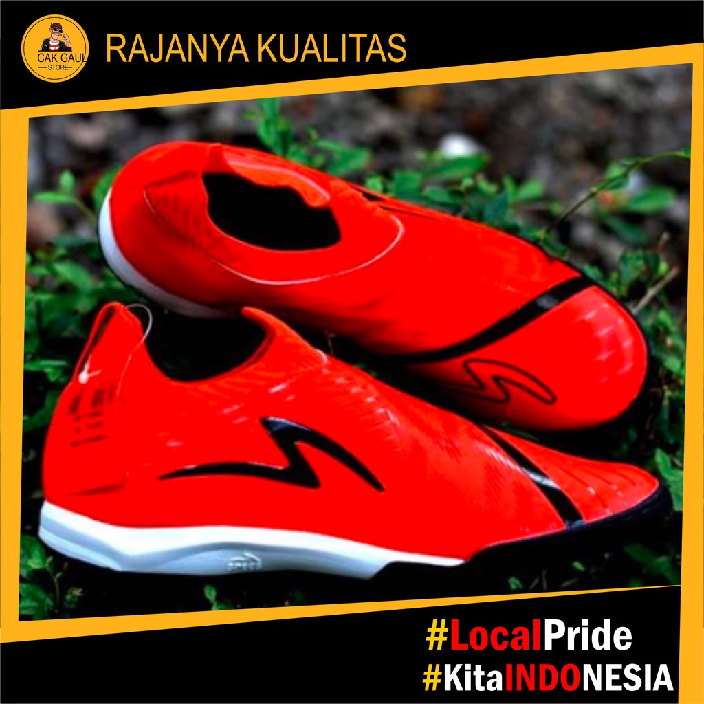 Sepatu Futsal Specs ACCELERATOR SLAZ ELITE IN Bright Red/Black