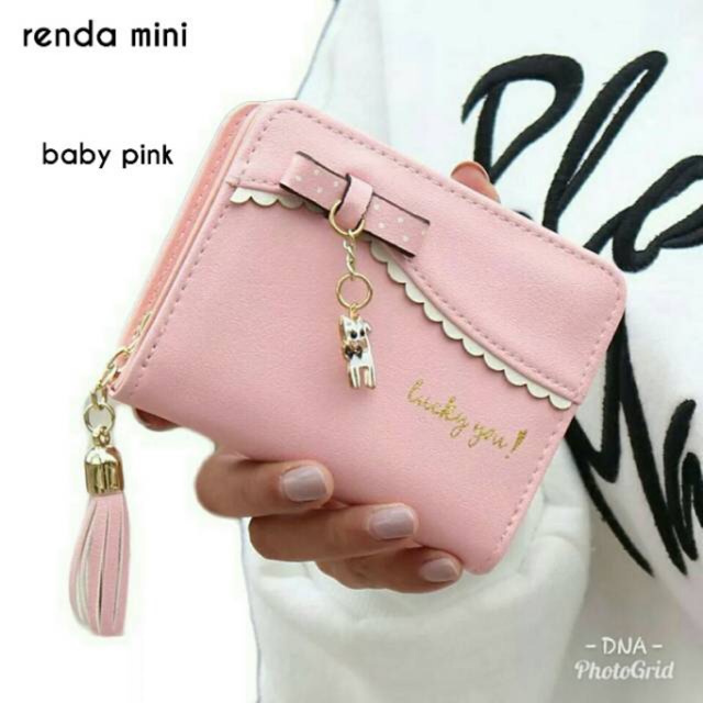 Dompet koin mini wanita type gantungan kucing