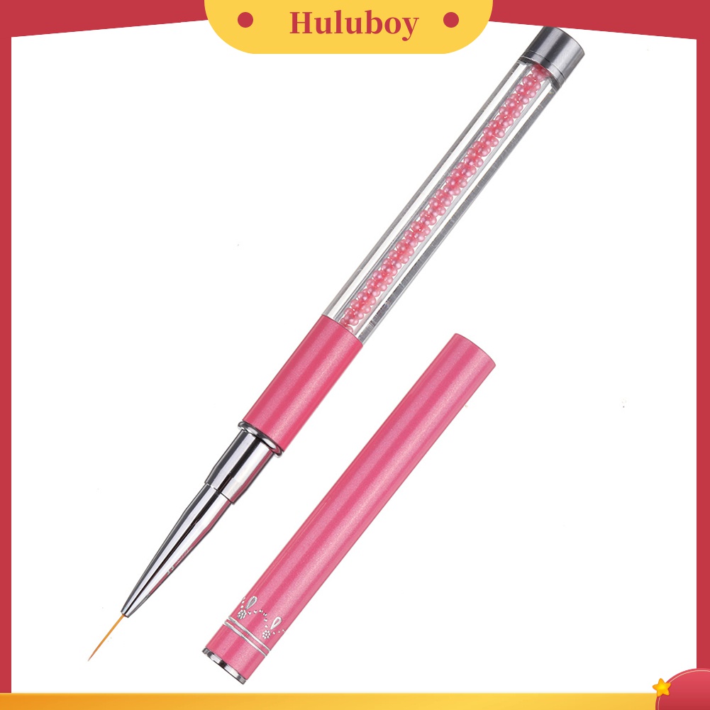 Huluboy Huluboy♡ Pen Brush Lukis Garis Kutek Gel UV Tahan Lama Untuk Nail Art Manicure