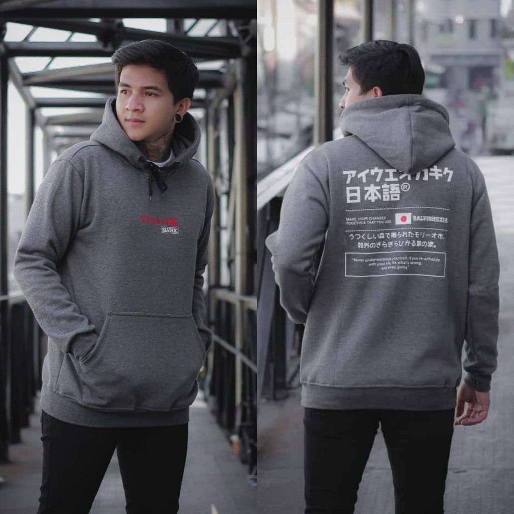 SWEATER PRIA - SWEATER HOODIE LUSTER SALVIO HEXIA - SWEATER WANITA - SWEATER CASUAL - SWEATER MURAH-Gambar no 17