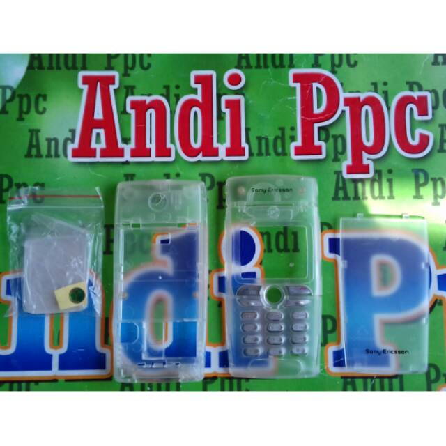 Casing Sony ericsson T310 Transparan Tulang