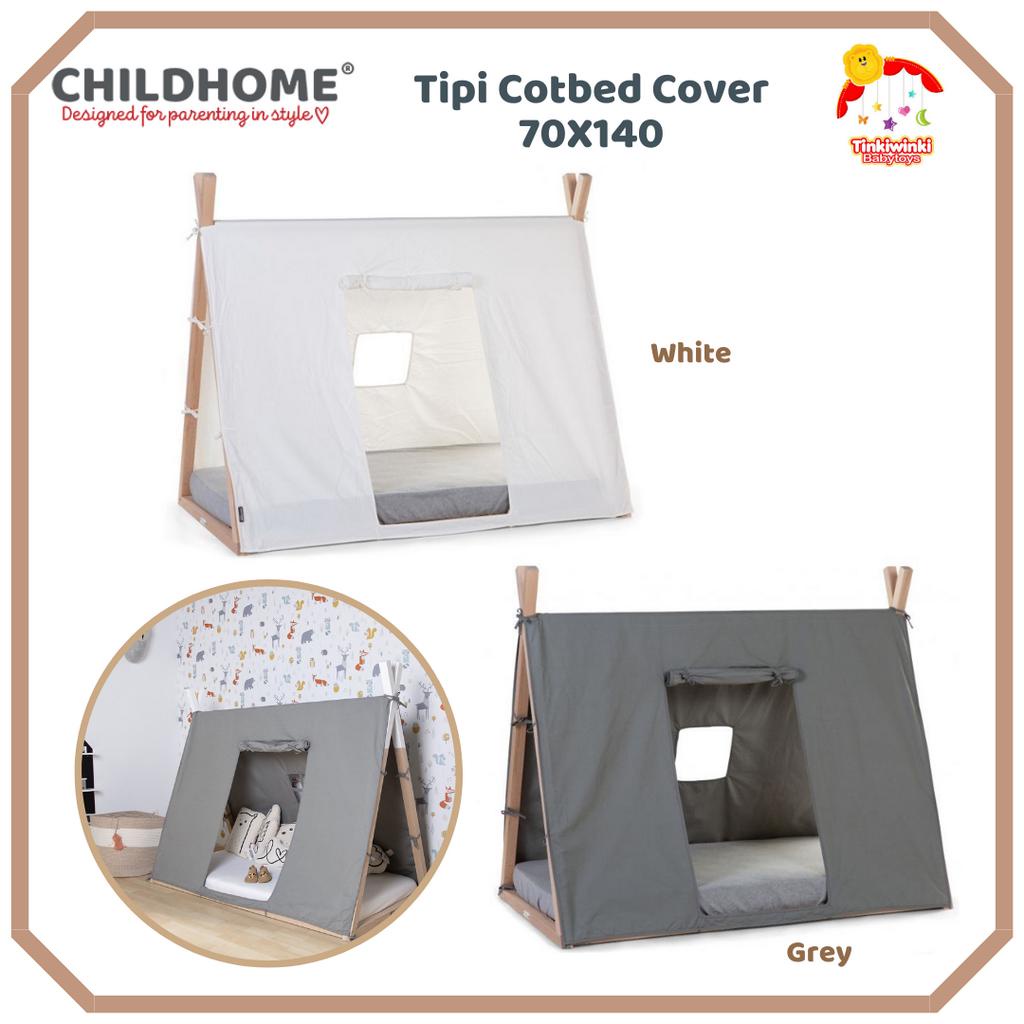 CHILDHOME Tipi Cotbed Cover 70X140