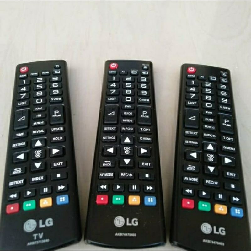 Remote Tv LG LED LCD dan Tabung ORIGINAL