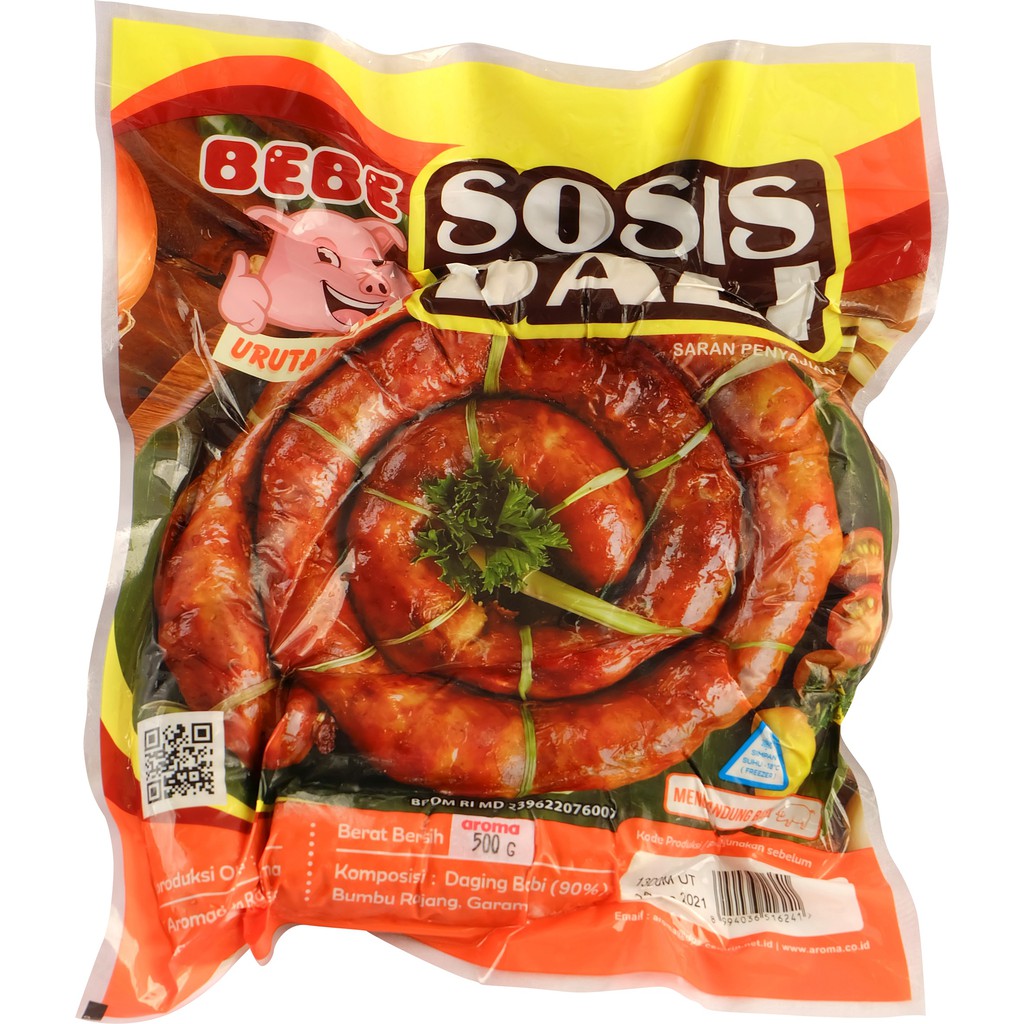 Aroma Urutan Babi (Sosis Bali) - 500gr