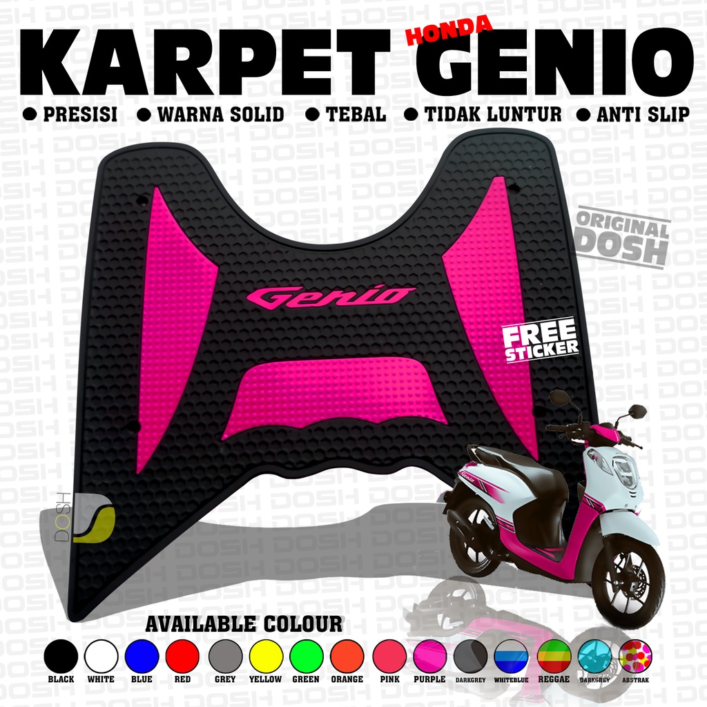 Jual Karpet Motor Genio Karpet Genio Aksesoris Genio Karpet Motor