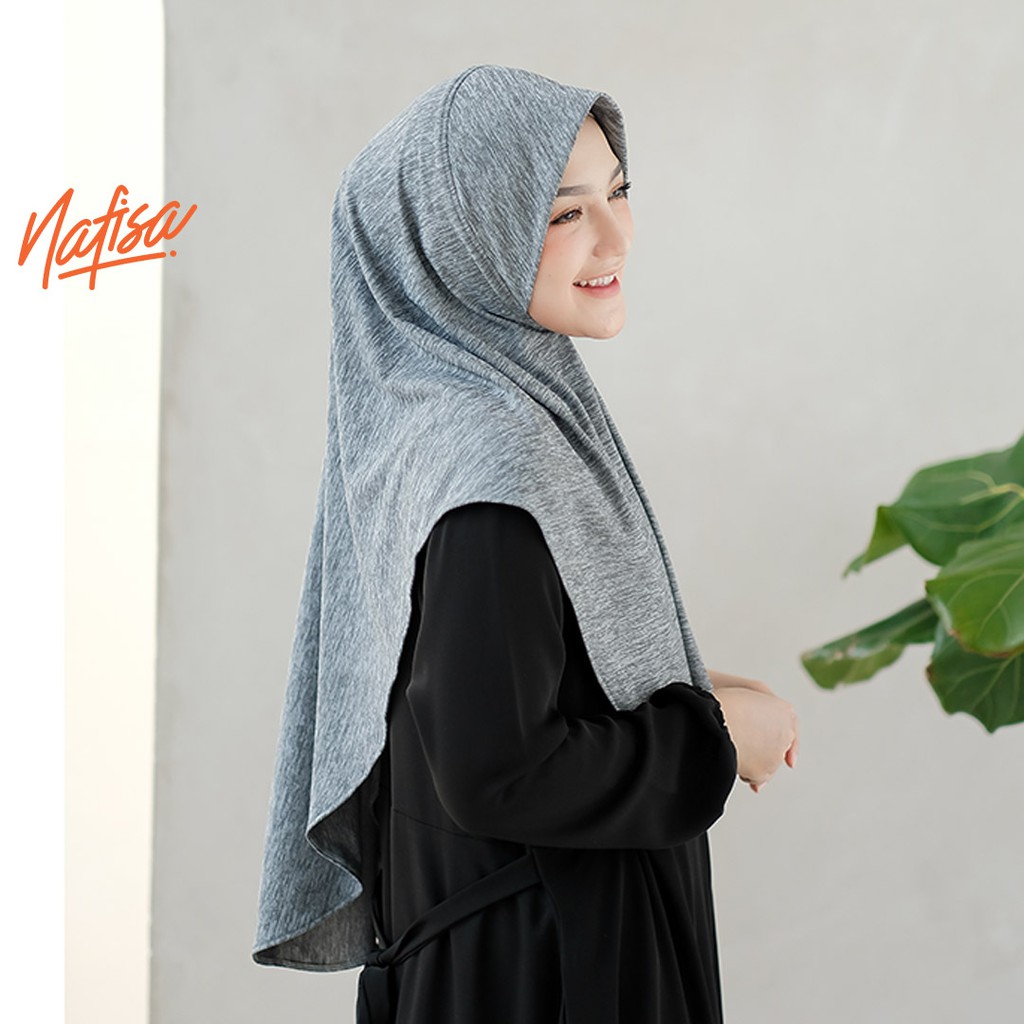 Jilbab Instan Non Pad Motif Nafisa Ayana | Hijab Instan Motif Tanpa Pet Kerudung Instan Non Pad