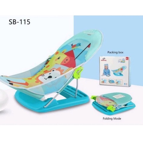 Sugar baby deluxe Baby bather//pliko bather//space baby bather-SPACE BABY GIRAFFE
