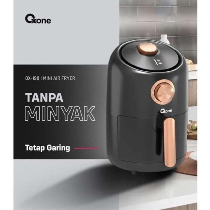 OXONE MINI AIR FRYER OX-198 / AIR FRYER stok melimpah