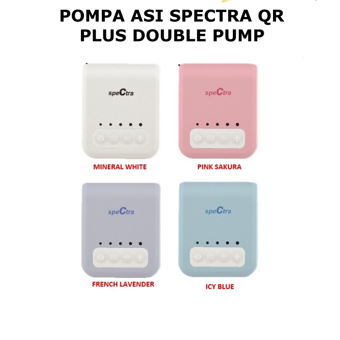 POMPA ASI SPECTRA QR PLUS DOUBLE PUMP / ELEKTRIC BREAST PUMP SPECTRA QR DOUBLE PUMP