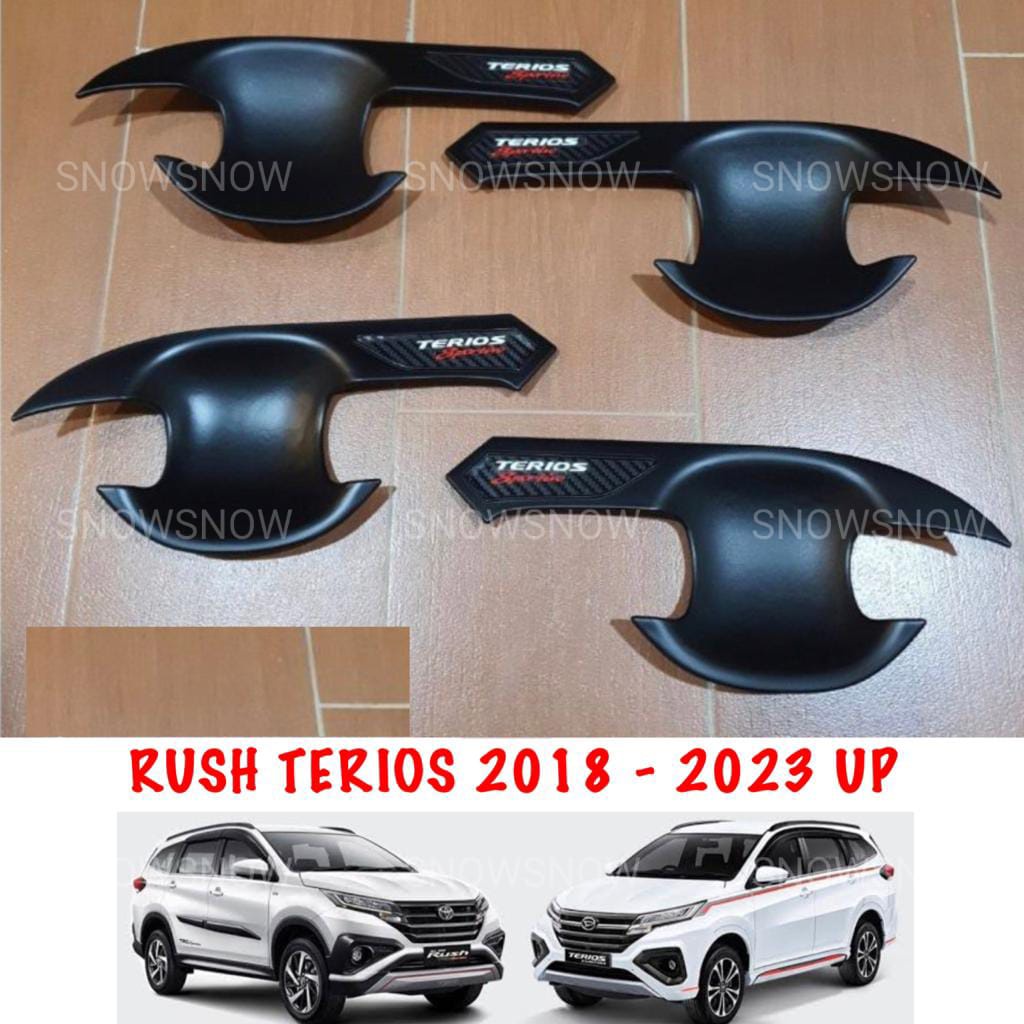 Outer Cover Mangkok All New Rush Terios 2018 2020 2022 2023 Activo Hitam Chrome