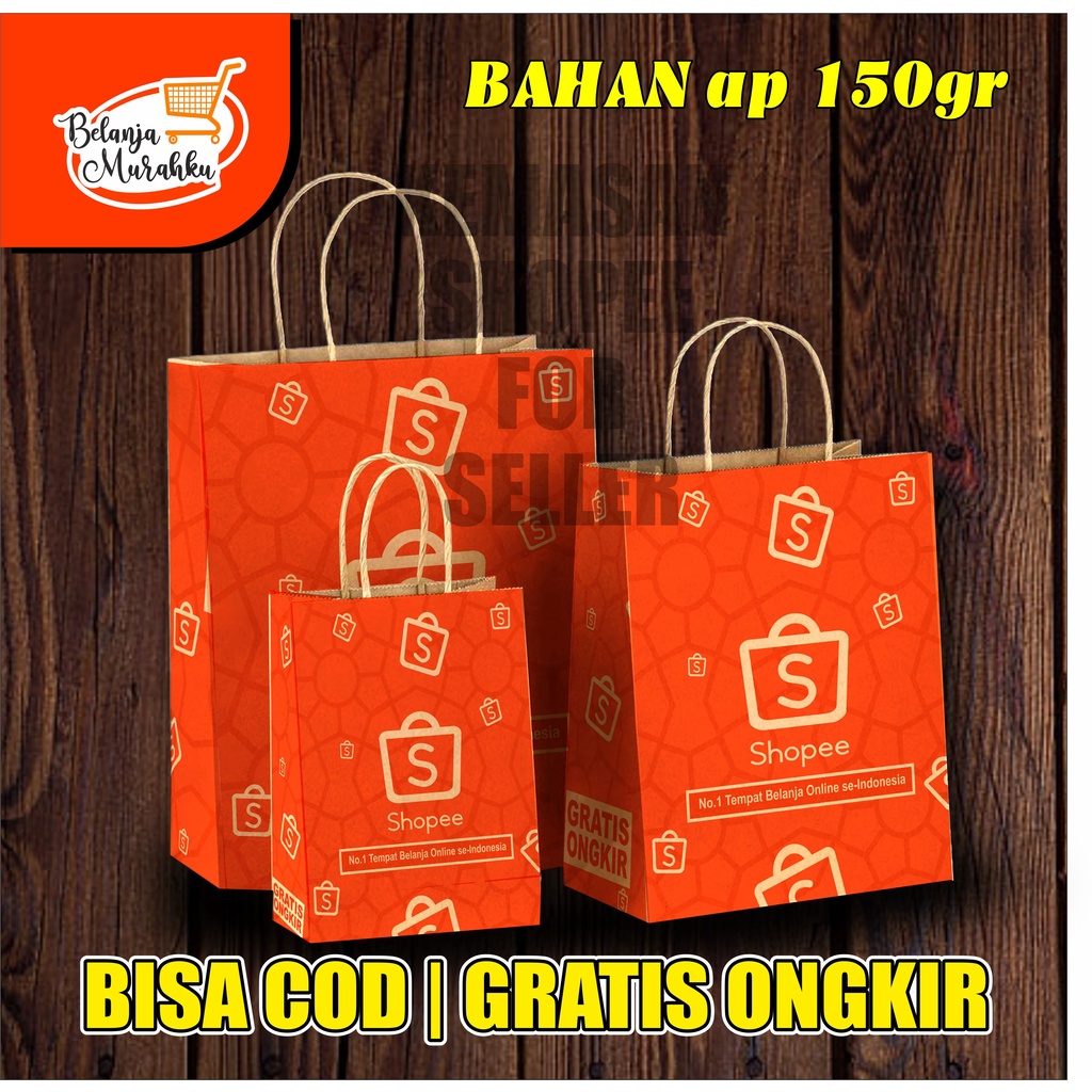 

KERTAS BUNGKUS KEMASAN SHOPEE FOR SELLER 31x47 ap150