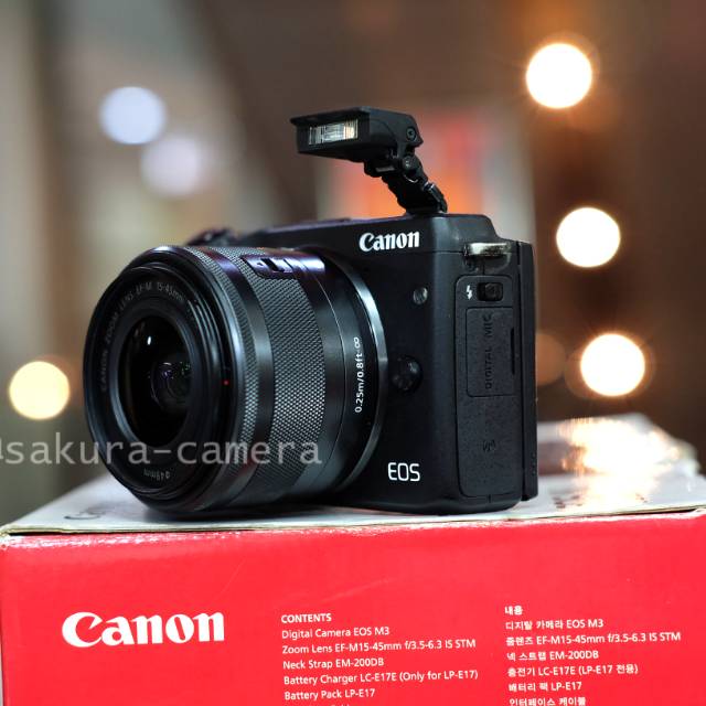 CANON EOS M3 KIT 15-45MM FULLSET-1