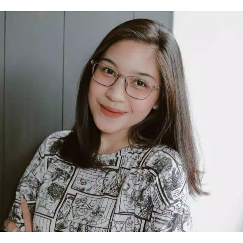 Demodas Kacamata Lentur Lensa Photocromic Minus Normal Silinder Bluecromic Anti Radiasi  ( AntiRadiasi Photochromic Blueray Bluecromic) bluechromic Normal Minus Silinder DG21351 Kacamata minus wanita demodass kacamata pria wanita Demodas Glasses