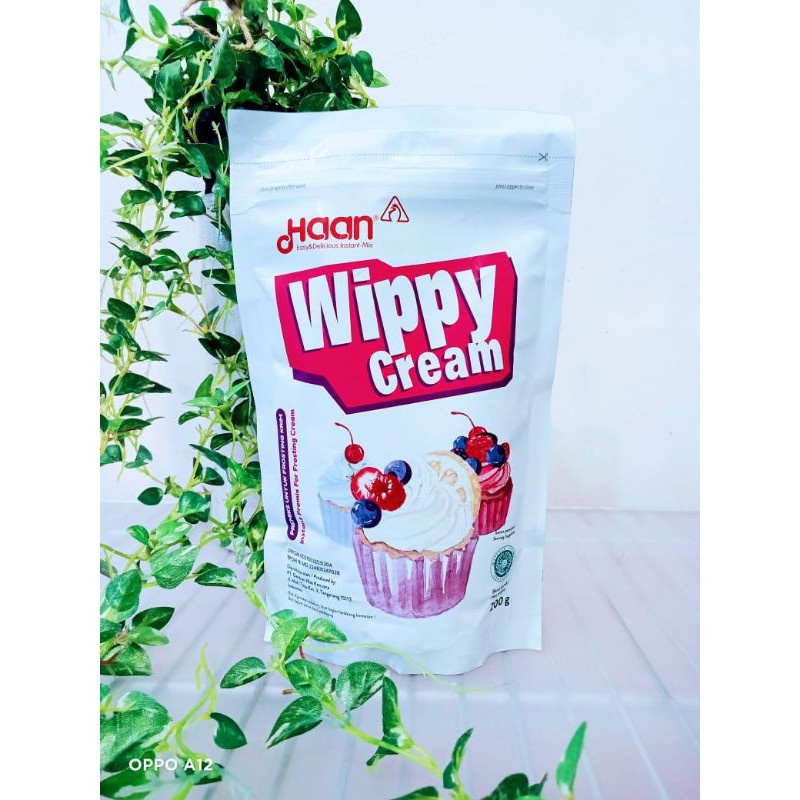 

Haan Whip Cream bubuk pouch 200gr