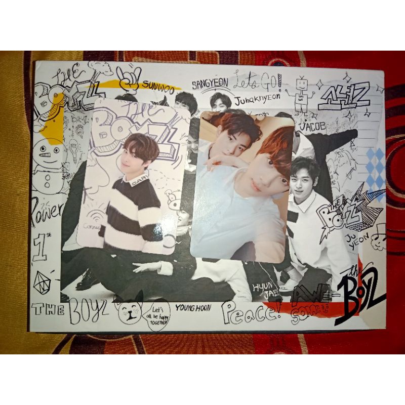ALBUM THE BOYZ THE FIRST PHOTOCARD HAKNYEON