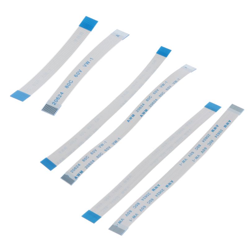 btsg 6Pcs 10Pin 12Pin 14Pin Touch Pad Power Button Switch Ribbon Flex Cable For PS4 Controller Charging Board