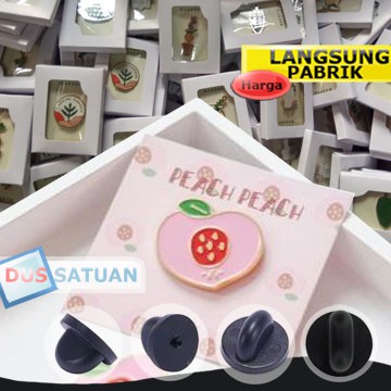 PIN ENAMEL HARD ENAMEL CUSTOM FREE DESIGN GROSIRAN & ECERAN SUPLIYER SELURUH INDONESIA