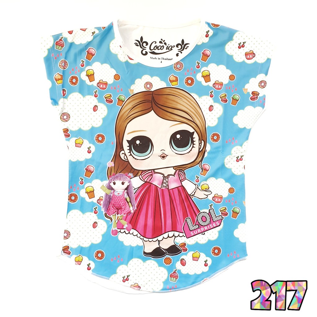 Kaos Anak Perempuan Coco Ice Lol