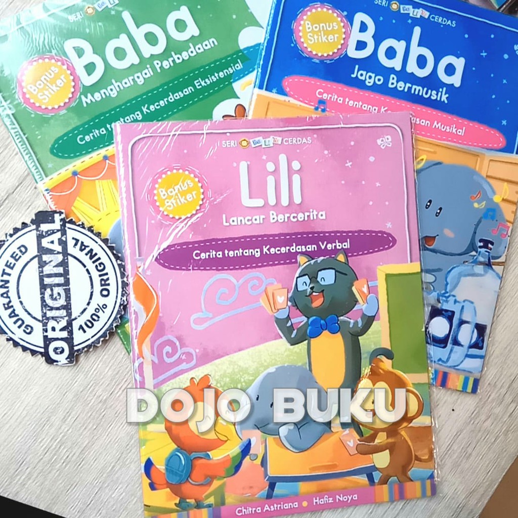 Seri BALITA Cerdas - Bonus Stiker