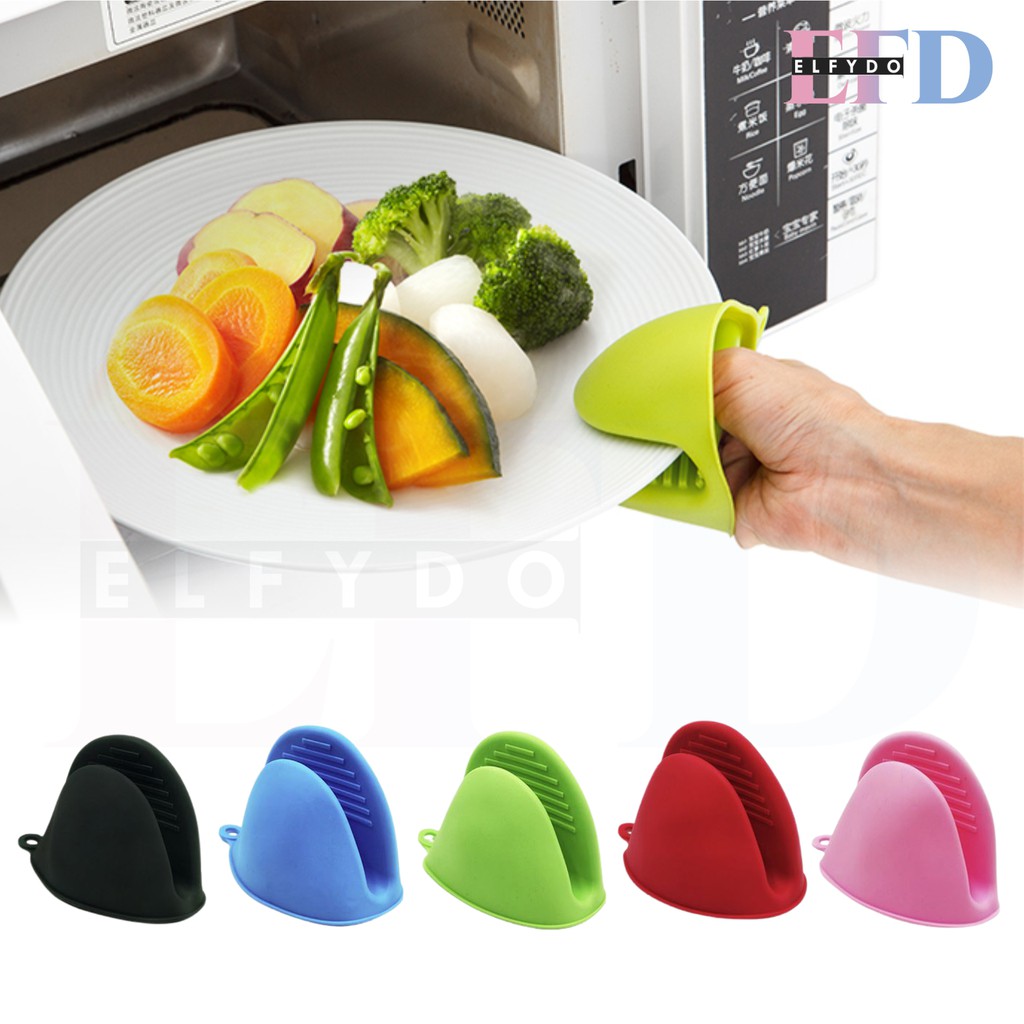 ELFYDO HL0174 Sarung Jari Oven Anti Panas Clip Pelindung Tangan Dapur