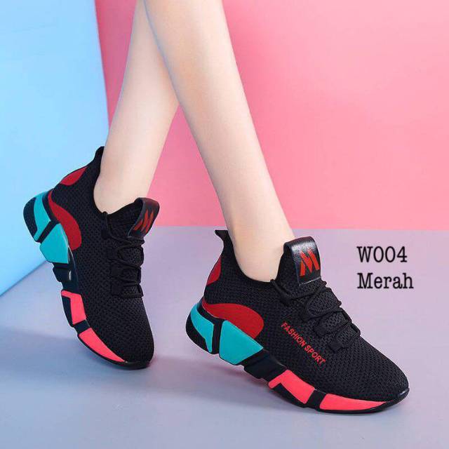 Sepatu wanita impor Sneakers#W004