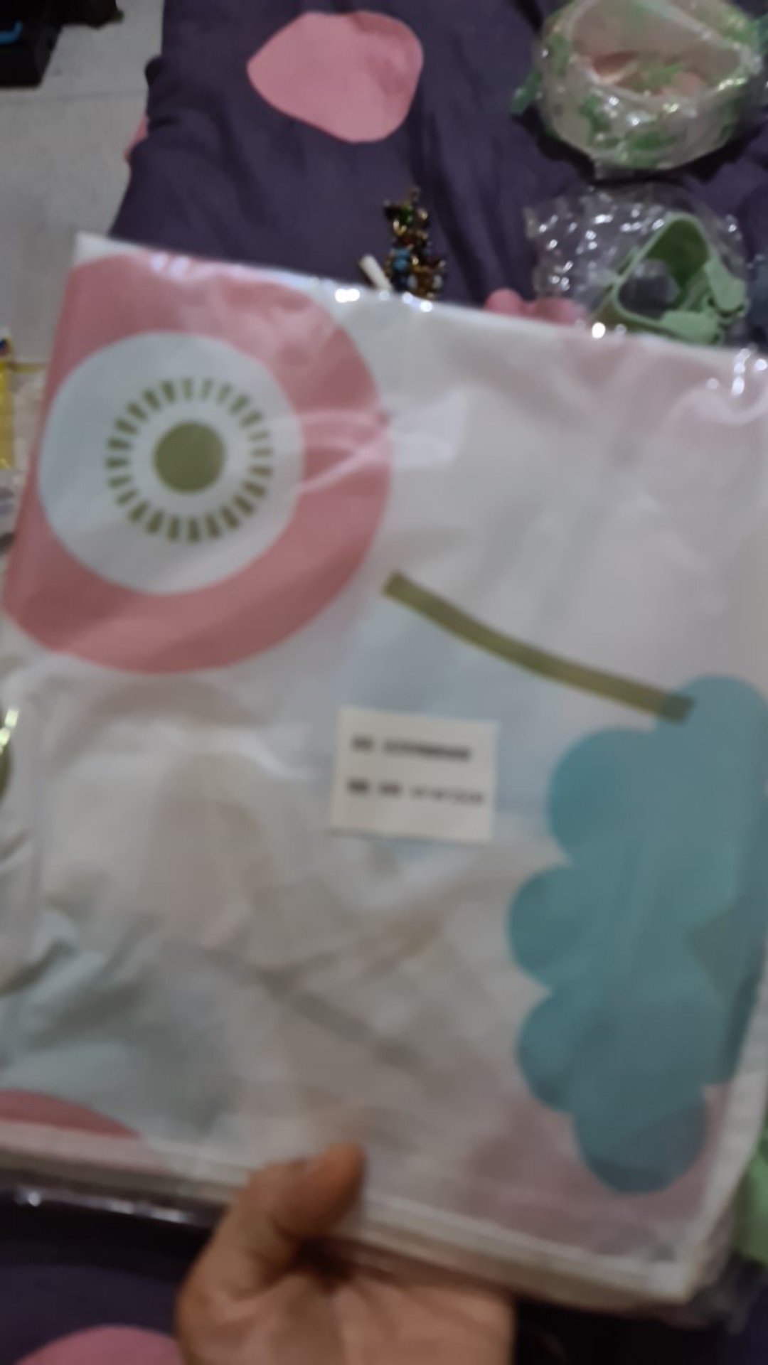 Tempat Penyimpanan Selimut Handuk Baju Pakaian Bed Cover Anti Air Peva Storage Bag Quilt Bag Import