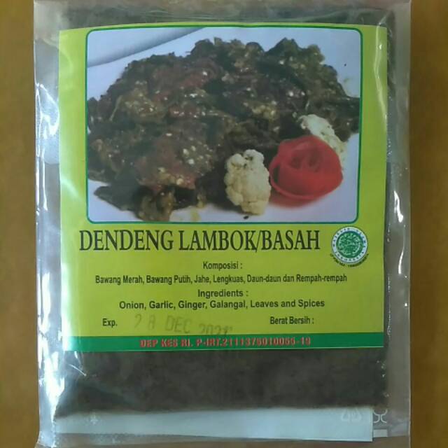 

Bumbu dendeng lambok/basah khas mimang