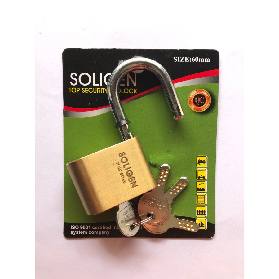 Gembok Soligen 60mm