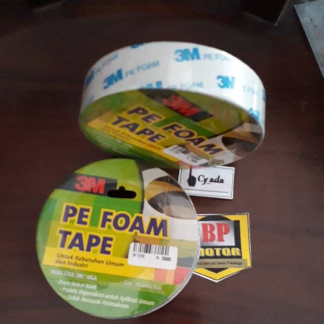 

3M pe foam tape || Isolasi bolak balik 3M