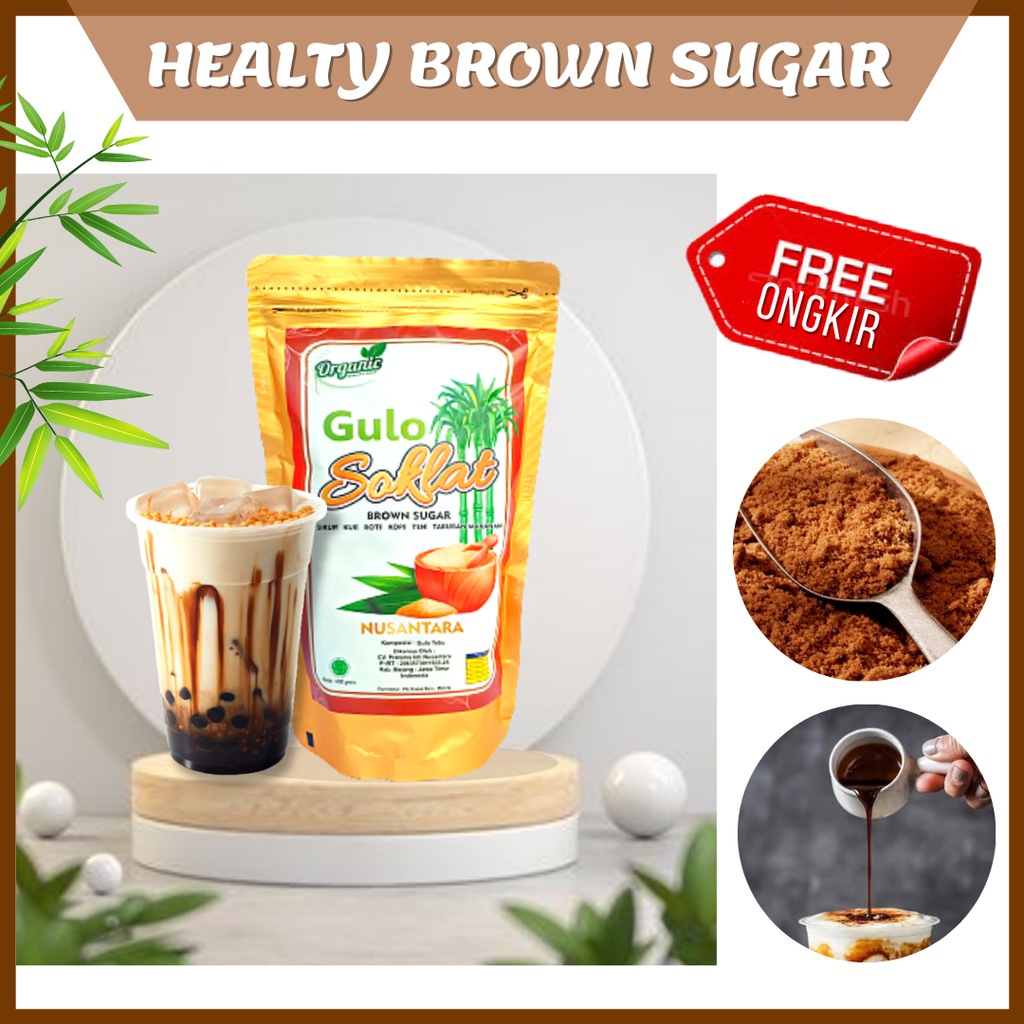 

BROWN SUGAR MURAH / BROWN SUGAR ASLI 100%