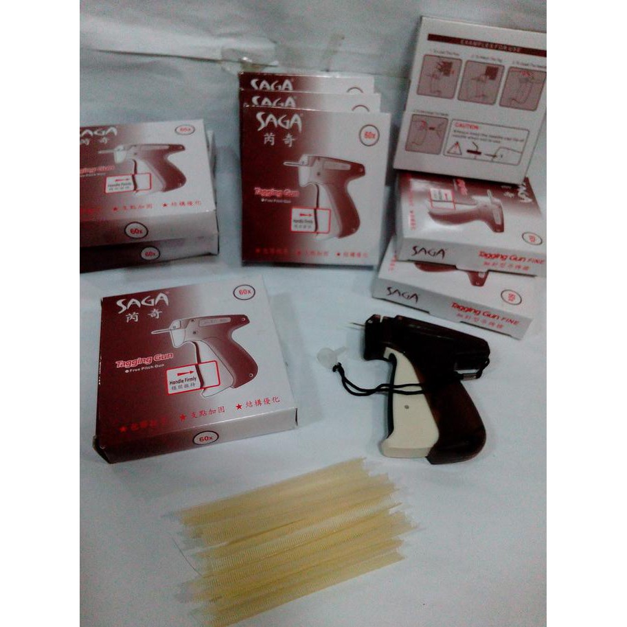 Buruan Beli] (Lubang Kecil) Paket Taggun + Gratis 1000 Jarum Arrow Tag Gun Pin