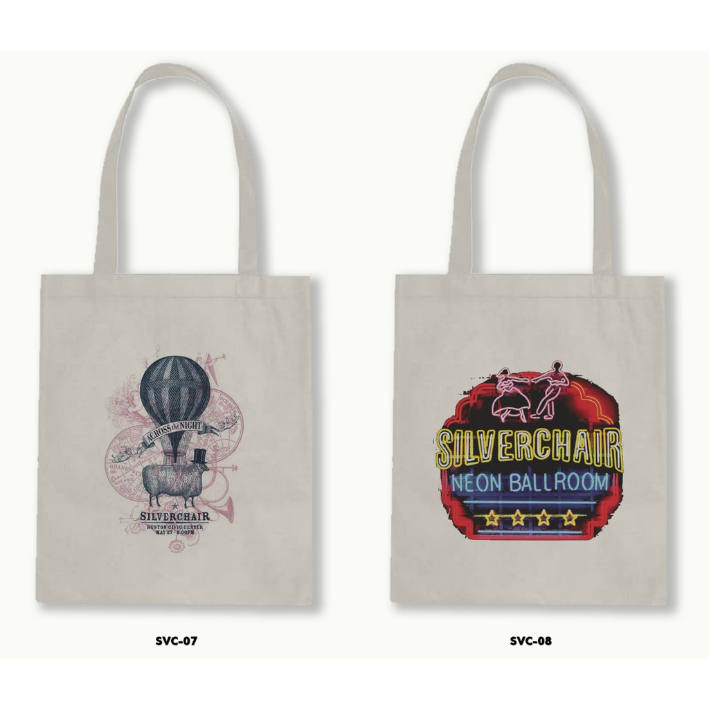 TOTE BAG BLACU - SILVERCHAIR